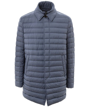 Herno Blue Polyester Coat