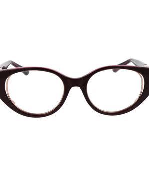 Guess Burgundy Plastic Glasses (Frames)