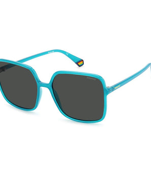 Polaroid Blue Plastic Sunglasses