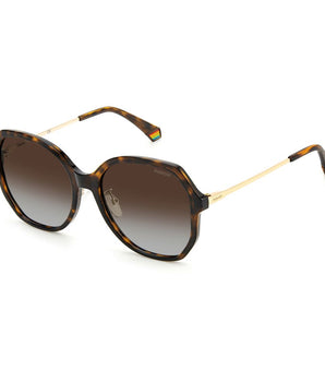 Polaroid Brown Plastic Sunglasses