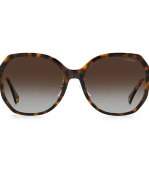 Polaroid Brown Plastic Sunglasses