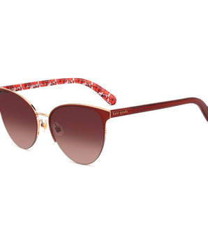 Kate Spade Red Metal Sunglasses