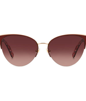 Kate Spade Red Metal Sunglasses