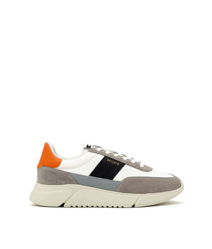 Axel Arigato Bicolor Fabric And Leather Athletic Sneakers