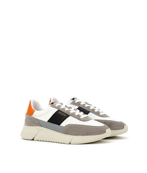 Axel Arigato Bicolor Fabric And Leather Athletic Sneakers