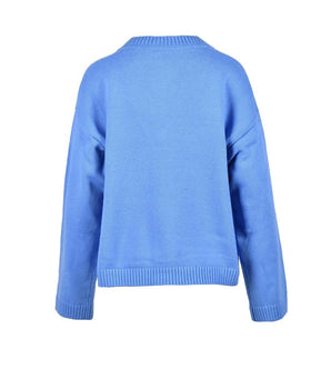 Tommy Hilfiger Blue Cotton Cardigan