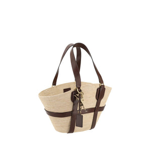 Chloé Kerala 25 raffia Shoulder Bag