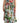 Dolce &amp; Gabbana Green Floral Short Sleeves Cotton V-neck Dress