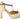 SERGIO LEVANTESI Beige T-Strap Block Heels Pumps Leather Shoes