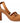 See By Chloé Brown Leather Studded Ankle Strap Sandals Shoes