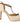 SERGIO LEVANTESI Off White Leather T-Strap Heels Sandals Shoes