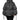 Dolce & Gabbana Black White Polka Dot Full Zip Puffer Jacket