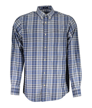 Gant Blue Cotton Men Shirt
