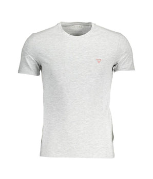Guess Jeans Gray Cotton T-Shirt