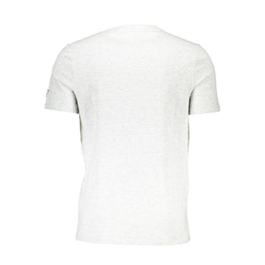 Guess Jeans Camiseta Gris Algodón Hombre