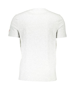 Guess Jeans Gray Cotton Men T-Shirt