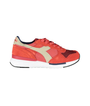 Diadora Red Leather Women Sneaker