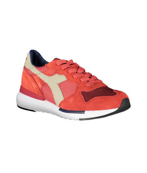 Diadora Red Leather Women Sneaker