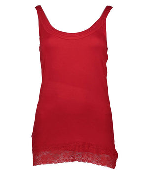 Silvian Heach Red Cotton Women Top