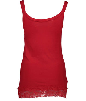 Silvian Heach Red Cotton Women Top