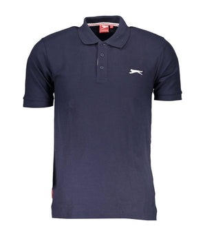 Polo Slazenger de algodón azul