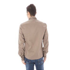 Custom National Green Cotton Men Shirt