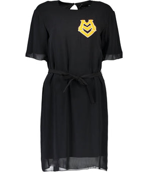 Love Moschino Black Other Fibers Women Dress
