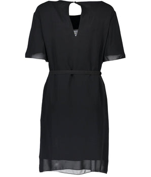 Love Moschino Black Other Fibers Women Dress