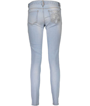 Just Cavalli Blue Cotton Women Jeans