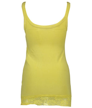 Silvian Heach Yellow Cotton Women Top