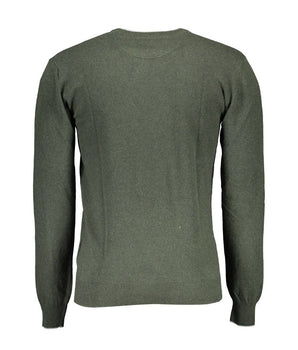 US POLO ASSN. Green Wool Men Sweater