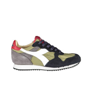 Diadora Green Leather Women Sneaker
