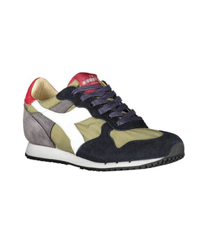 Diadora Green Leather Women Sneaker