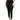 Dolce &amp; Gabbana Black Nylon High Waist Slim Fit Pants