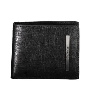 Calvin Klein Black Eco Leather Men Wallet