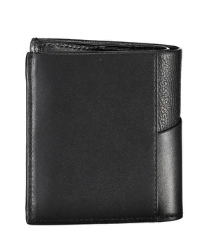 Calvin Klein Black Recycled Polyester Men Wallet