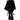 Dolce & Gabbana Black Lamb Fur Short Women Coat Jacket