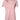 Camiseta de algodón con cuello redondo y estampado del logotipo rosa de Dolce &amp; Gabbana