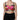 Top corto sin mangas con estampado floral multicolor de Dolce &amp; Gabbana