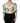 Dolce &amp; Gabbana White Floral Puff Sleeves Crop Blouse Top