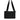 Dolce &amp; Gabbana Black Leather Logo Plaque Purse Fanny Pack Bag