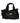Dolce &amp; Gabbana Black Shoulder Strap Pet Carry Logo Plaque Bag