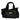 Dolce &amp; Gabbana Black Shoulder Strap Pet Carry Logo Plaque Bag