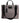 Dolce & Gabbana Grey Alpaca Wool Logo Plaque Tote Shoulder Bag