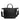 Dolce & Gabbana Black Calfskin Leather Hand Shoulder Duffle Bag