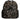 Dolce &amp; Gabbana Multicolor Leopard Print DG Logo Plaque Men Backpack Bag