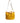 Dolce & Gabbana Yellow Orange Nylon Logo Plaque Hand Shoulder Duffle Bag