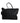 Dolce &amp; Gabbana Black Calfskin Leather Hand Shoulder Duffle Bag