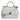 Dolce & Gabbana White Rafia Leather Top Handle Crossbody Bag