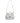 Dolce &amp; Gabbana White Rafia Leather Top Handle Crossbody Bag
